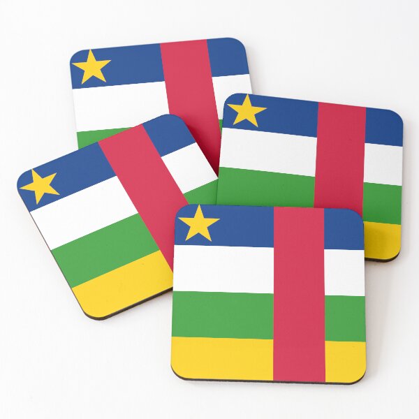 Item preview, National Flag Central African Republic designed and sold by Danler.