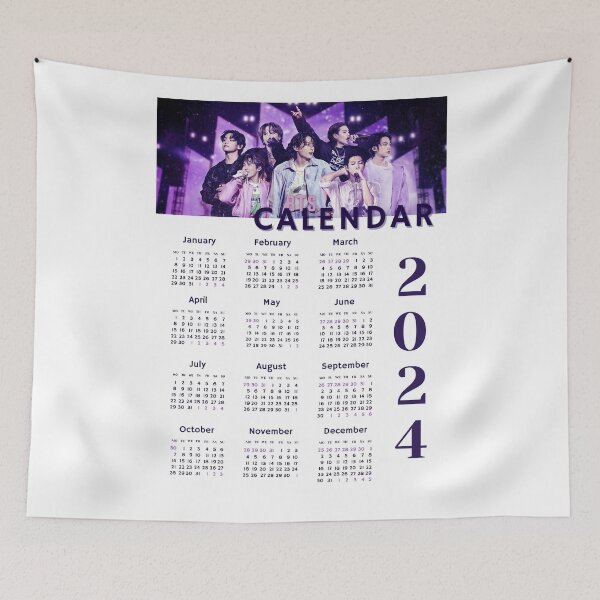 Item preview, Calendar 2024 BTS designed and sold by jaofnn.