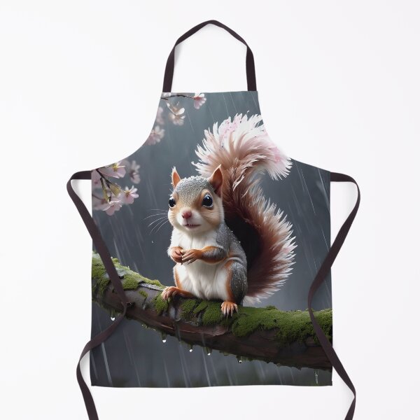 Item preview, Cute Squirrel In The Rain designed and sold by TheArtOfPat.