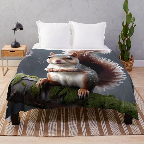 Item preview, Cute Squirrel In The Rain designed and sold by TheArtOfPat.