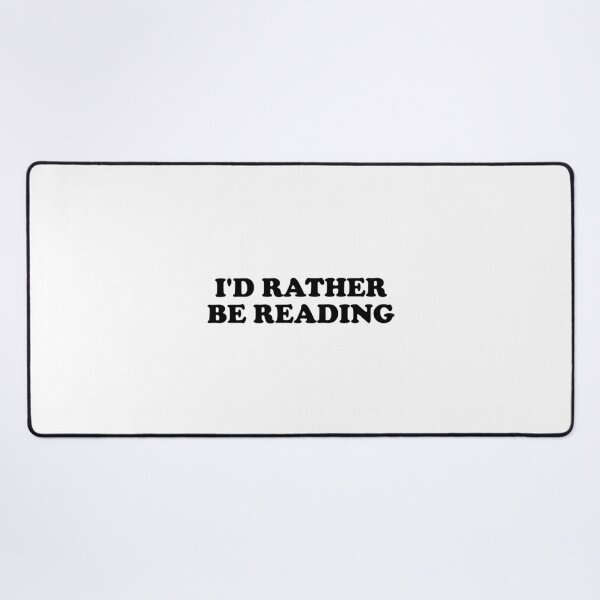 Item preview, Rather be reading designed and sold by Inspirationmotivation.