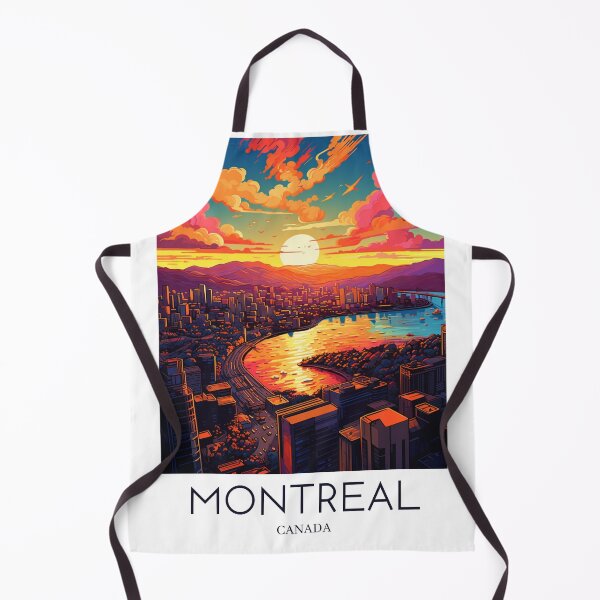 Item preview, A Pop Art Travel Print of Montreal - Canada designed and sold by StudioRedKoala.