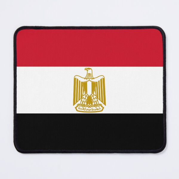 Item preview, National flag Arab Republic of Egypt designed and sold by Danler.