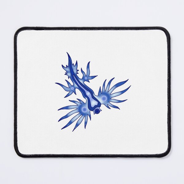Item preview, Sea Dragon Nudibranch - Blue designed and sold by Lazy-Pan-Artist.