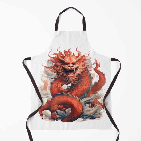 Item preview, Chinese Lunar New Year Red Dragon designed and sold by Melissify.