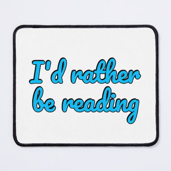 Item preview, Rather be reading designed and sold by Inspirationmotivation.