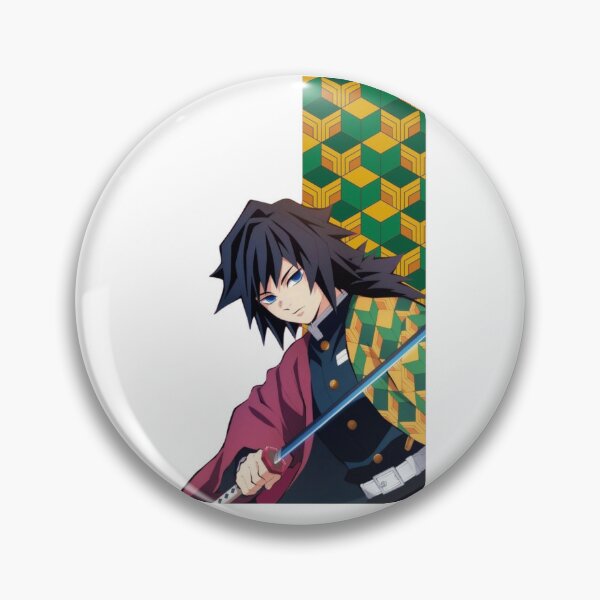 Giyu Tomioka Demon Slayer Pin