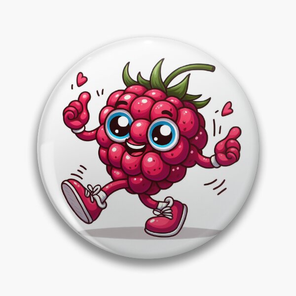 Item preview, Dancing Food: dancing raspberry designed and sold by CreativeSparkzz.