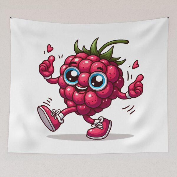 Item preview, Dancing Food: dancing raspberry designed and sold by CreativeSparkzz.