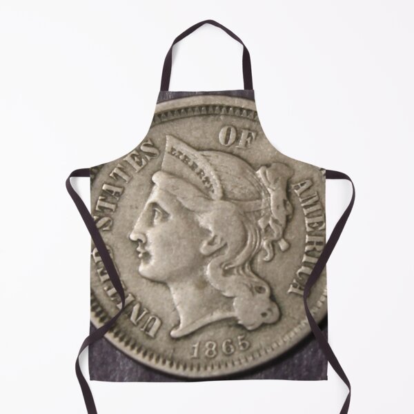 Item preview, 1865 Three Cent Nickel XF designed and sold by coinsxcrochet.
