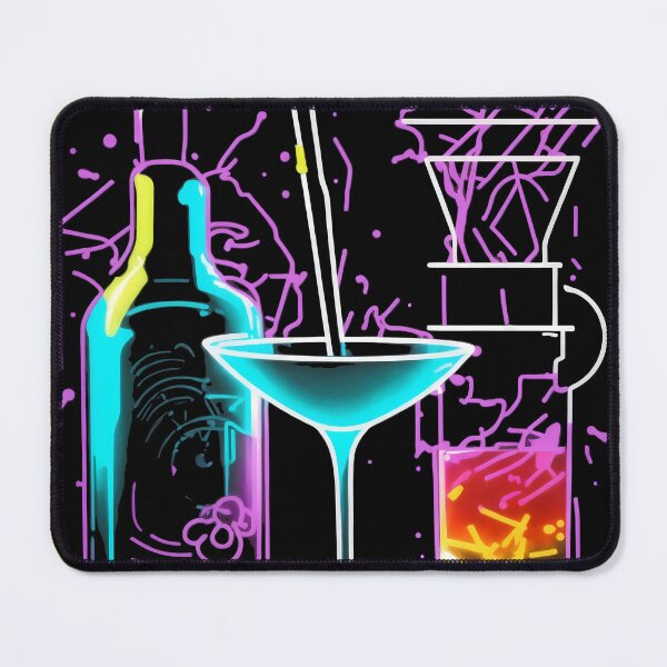 Item preview, Mixology Cocktail Bartender Drinking Shirt - Party Drinking Gift For Her or Him, Colorful Cocktails Gift designed and sold by EmblemThreads.