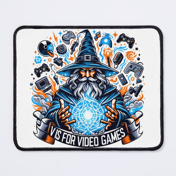 Item preview, Mystical Wizardry of Video Games Enchantment designed and sold by NovaGenArt.