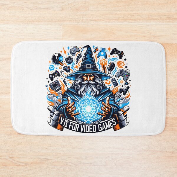 Item preview, Mystical Wizardry of Video Games Enchantment designed and sold by NovaGenArt.