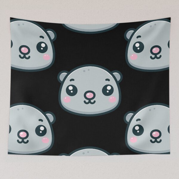 Item preview, Cute Vectoral Mole Face designed and sold by ArtfulWeave.