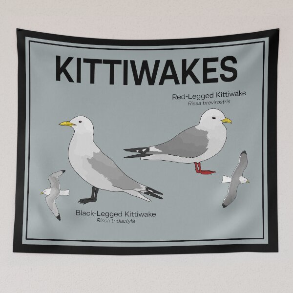 Item preview, Kittiwakes of the World designed and sold by taylorrowan.