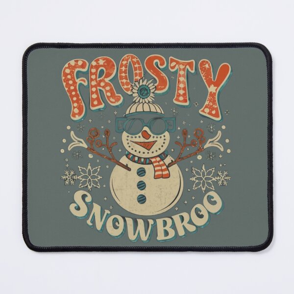 Item preview, Frosty Snow bro winter - snowman with glasses designed and sold by Gutscuts.
