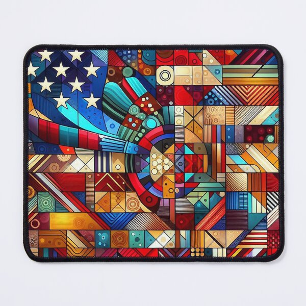 Item preview, Unity Across Continents: US & Africa Flags 4 designed and sold by NaphDesigns.