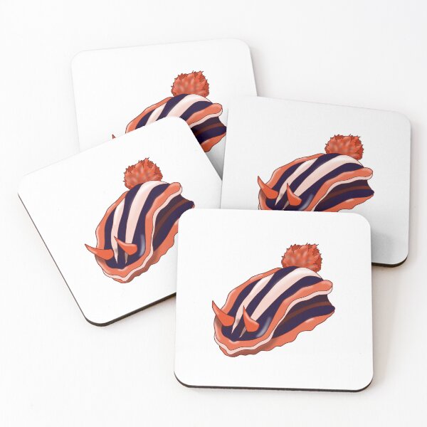 Item preview, Clown Nudibranch - Orange and Blue designed and sold by Lazy-Pan-Artist.