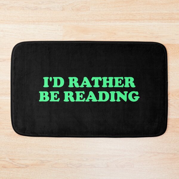 Item preview, Rather be reading designed and sold by Inspirationmotivation.