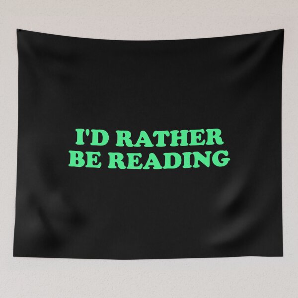 Item preview, Rather be reading designed and sold by Inspirationmotivation.