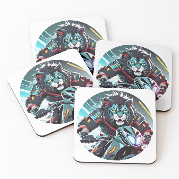 Item preview, Lion Racer on a Motorcylce designed and sold by BADESIGNZZ.