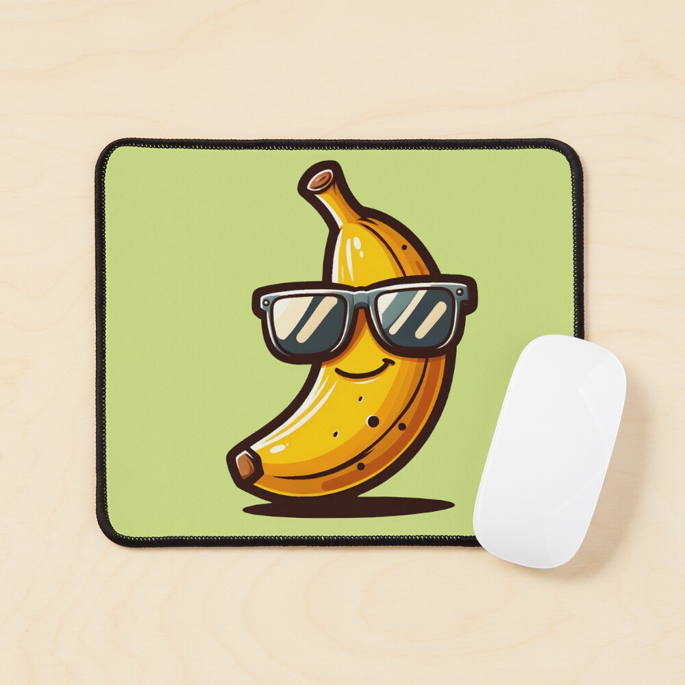 Cool Banana Wearing Sunglasses