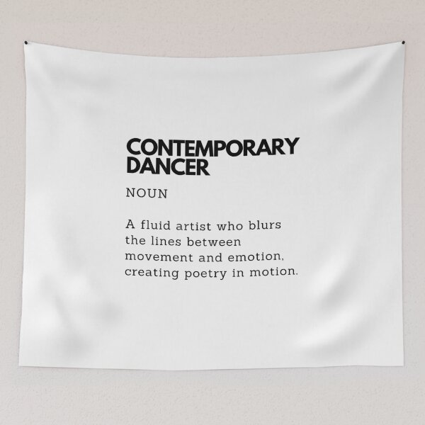 Item preview, Contemporary Dancer Definition | Funny Gift for Contemporary Dancer designed and sold by PakoArtStudio.