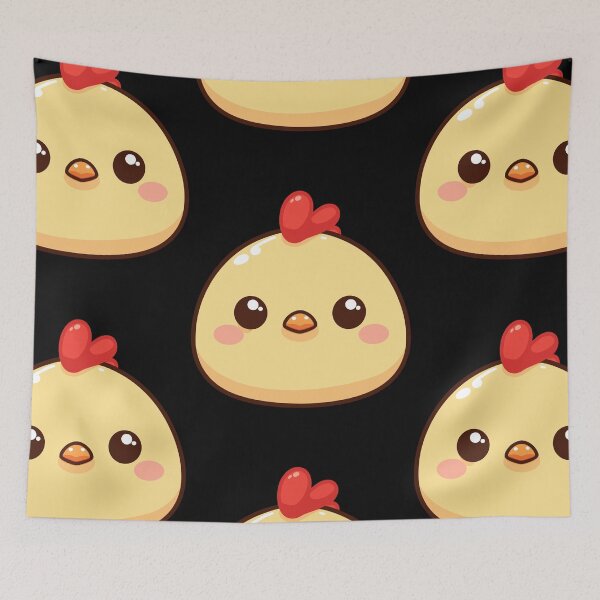 Item preview, Cute Vectoral Chick Face designed and sold by ArtfulWeave.