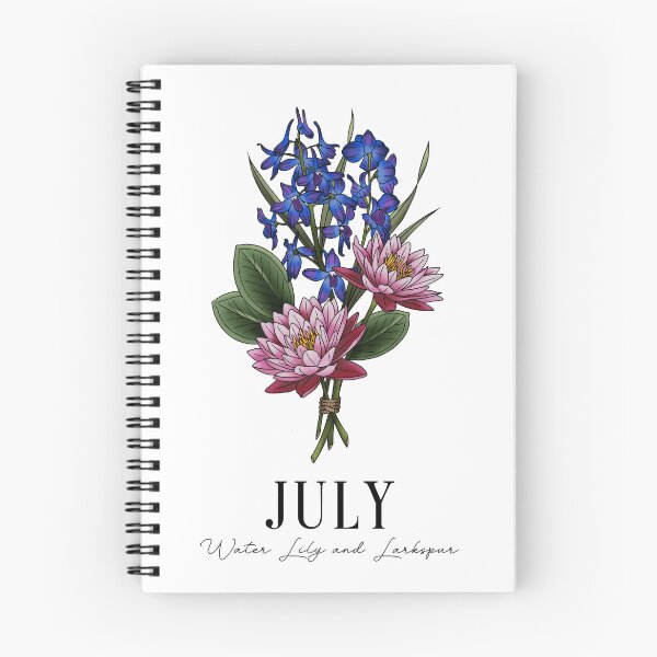 Item preview, July Birth Month Florals designed and sold by Bethcust.