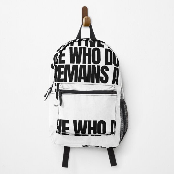 Item preview, "He who asks is a fool for five minutes, but he who does not ask remains a fool forever." - Chinese Proverb Inspirational Quote designed and sold by Bananobanini.