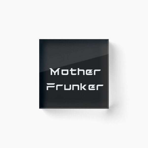 Item preview, Mother Frunker - Funny Tesla Swear Expression designed and sold by WigOutlet.