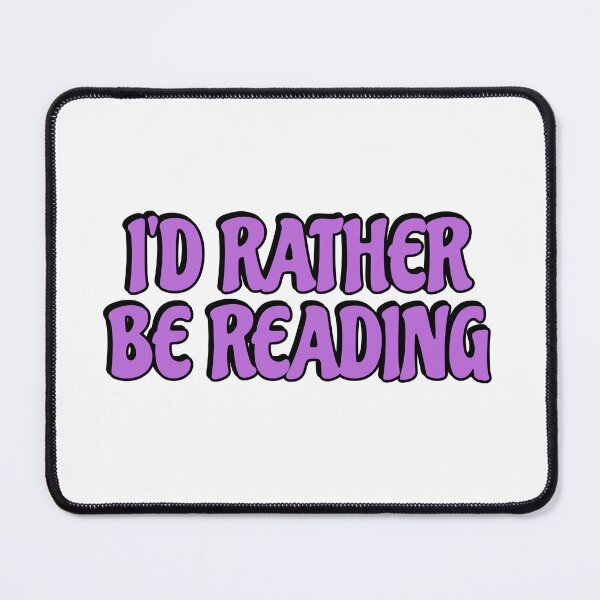 Item preview, Rather be reading designed and sold by Inspirationmotivation.