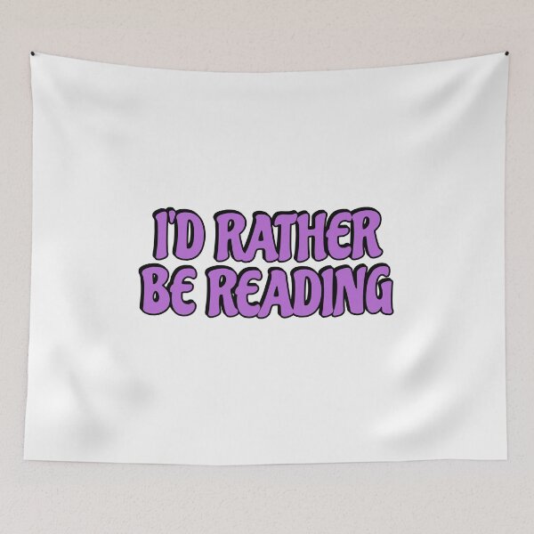 Item preview, Rather be reading designed and sold by Inspirationmotivation.