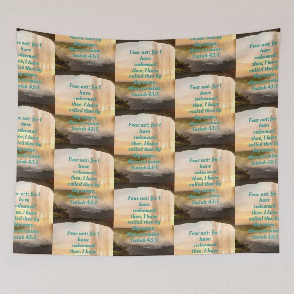 Item preview, Fear not...I have called thee by thy name... Isaiah 43:1 designed and sold by RhondaCGoins.