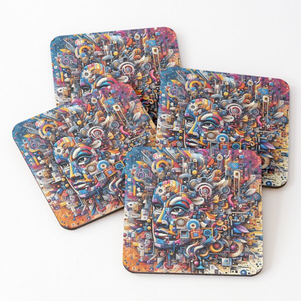 Item preview, Eccentric Fragmentation designed and sold by TextileTrove.