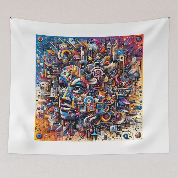 Item preview, Eccentric Fragmentation designed and sold by TextileTrove.