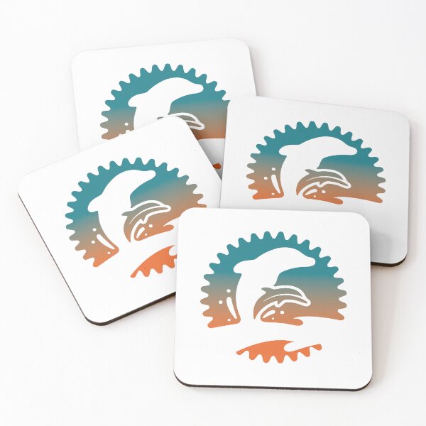 Item preview, Miami Dolphins dolphins - Gradient designed and sold by NubianEgyptian.