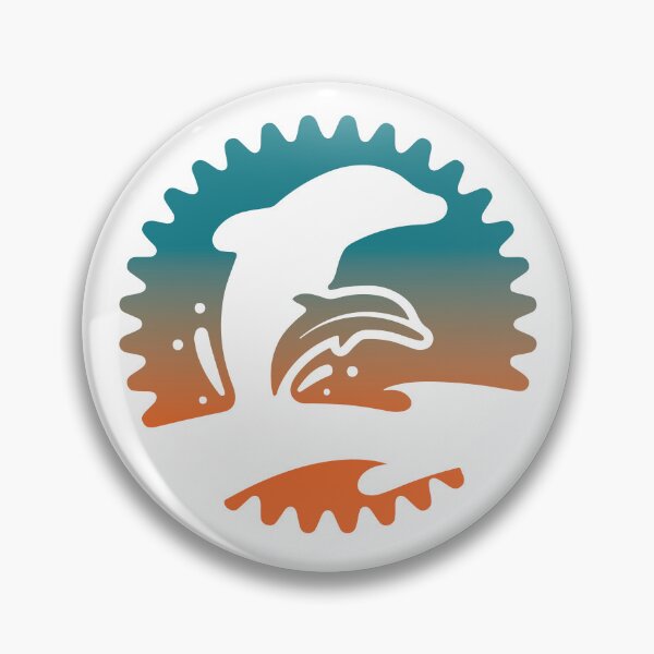 Item preview, Miami Dolphins dolphins - Gradient designed and sold by NubianEgyptian.