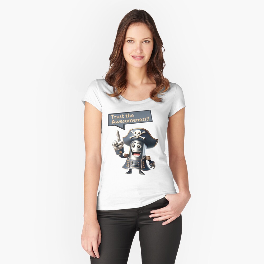 Item preview, Fitted Scoop T-Shirt designed and sold by phooey123.