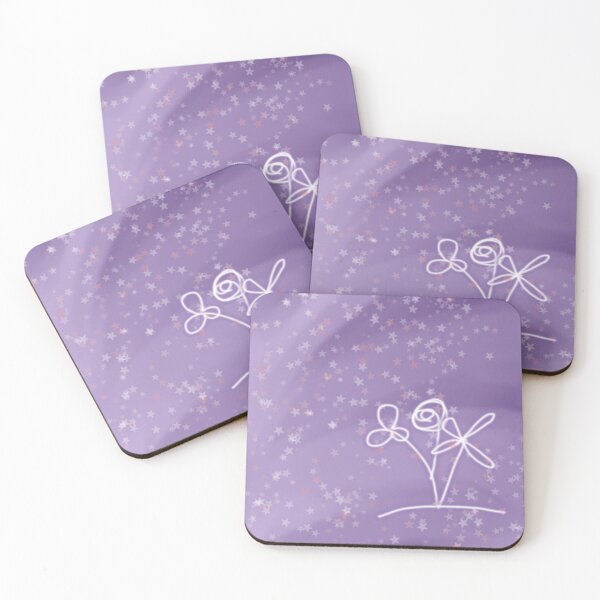 Item preview, Pretty words Cards - purple edition designed and sold by Sea You.
