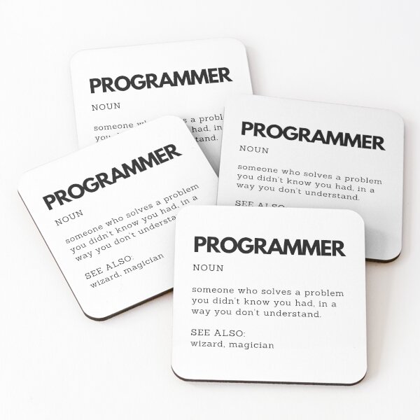 Item preview, Programmer Definition | Funny Gift for Programmer designed and sold by PakoArtStudio.