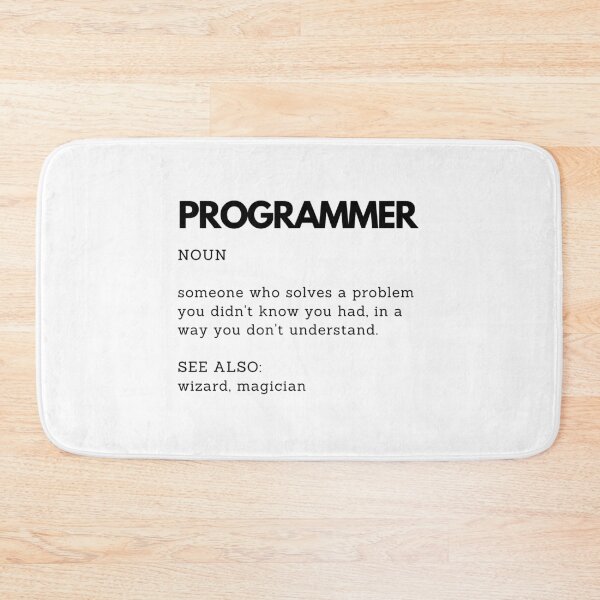 Item preview, Programmer Definition | Funny Gift for Programmer designed and sold by PakoArtStudio.
