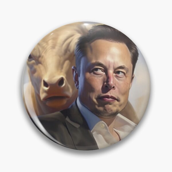 Item preview, Elon Musk - Tesla Bull - Investing Design - Bull Market Baby designed and sold by WigOutlet.