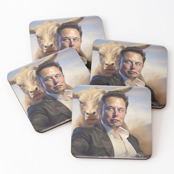 Item preview, Elon Musk - Tesla Bull - Investing Design - Bull Market Baby designed and sold by WigOutlet.