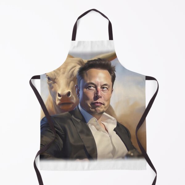 Item preview, Elon Musk - Tesla Bull - Investing Design - Bull Market Baby designed and sold by WigOutlet.