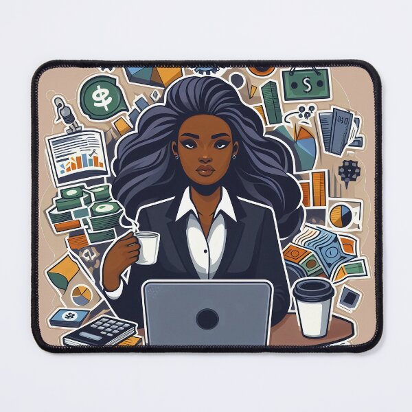 Item preview, Ebony Success - Woman Enterpreneur 08 designed and sold by MyEbonyYou.