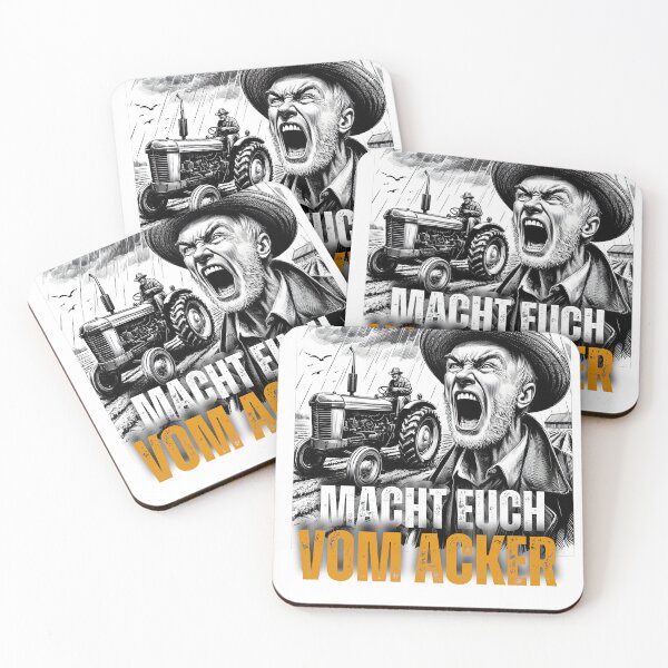 Item preview, Farmers demo, get out of the field 2 designed and sold by Wallisart.