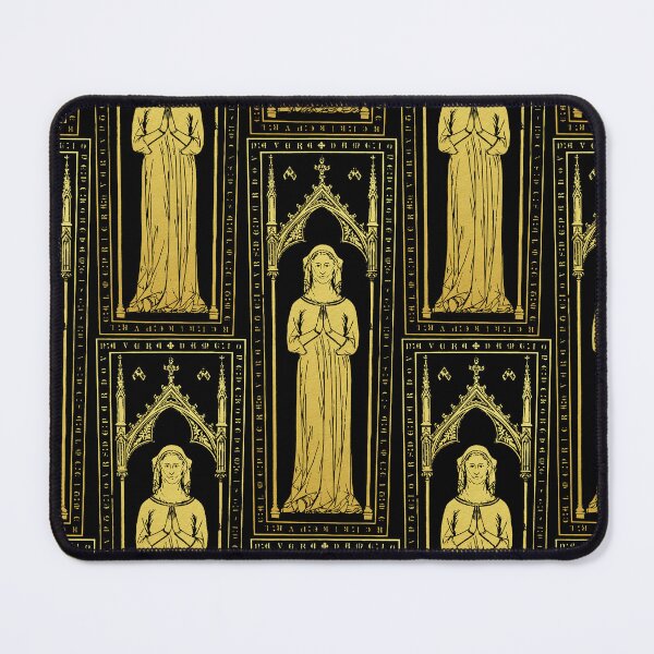 Item preview, Medieval Tomb Brass Rubbing Joan Lady Cobham designed and sold by Pixelchicken.