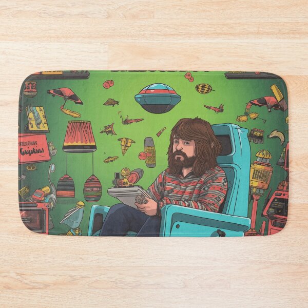 Item preview, Retro Galore: Arcade Dreams in Green designed and sold by Bokabo.