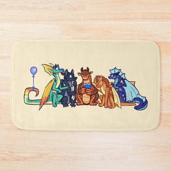 Item preview, The dragonets of destiny | dragon friends Wings of Fire  designed and sold by Aloe Wing.